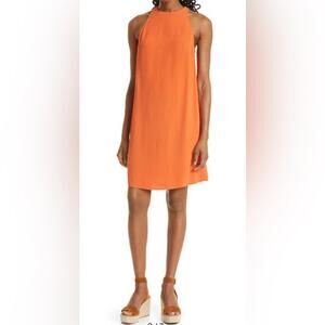 NWOT ba&sh Fiam Orange Tank Dress Size L